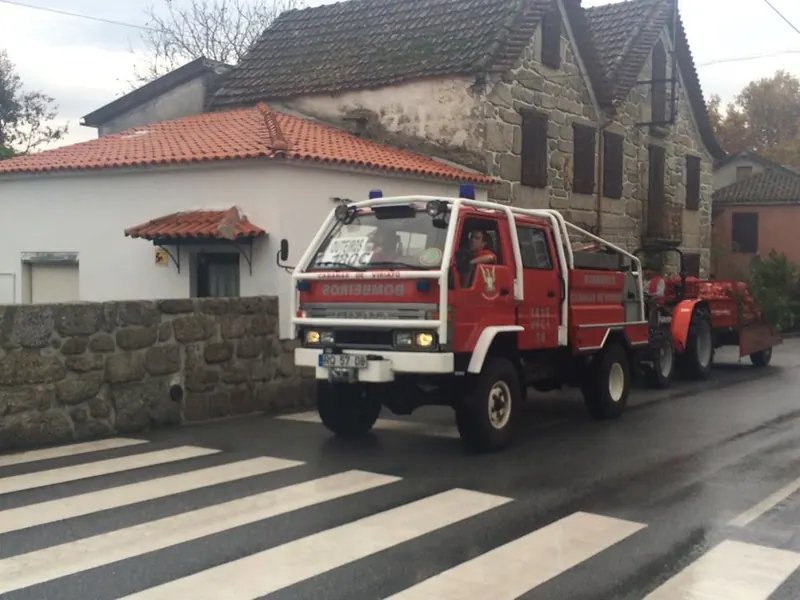 Veículo florestal de combate a incêndios em Cabanas de Viriato